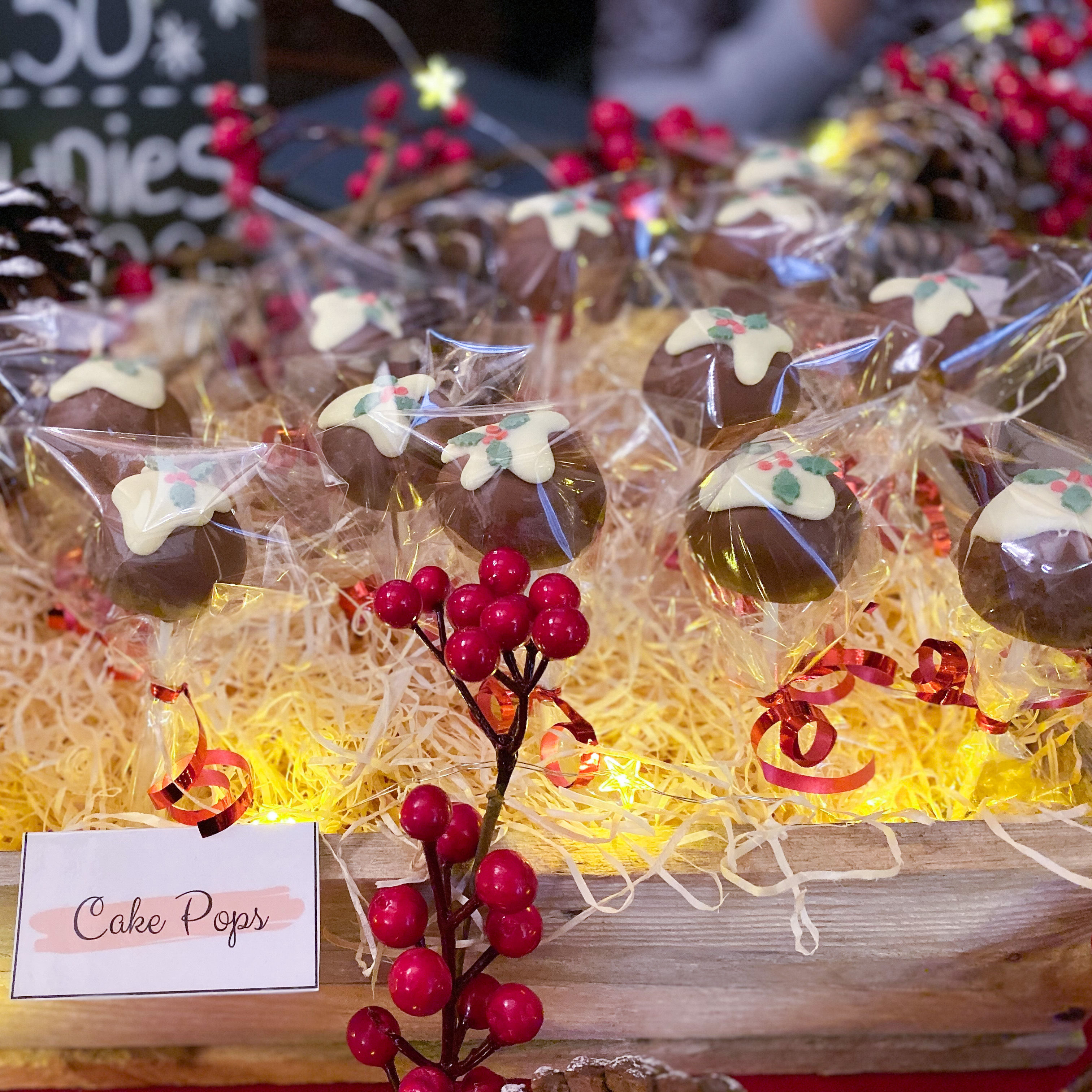 Christmas Cake Pops